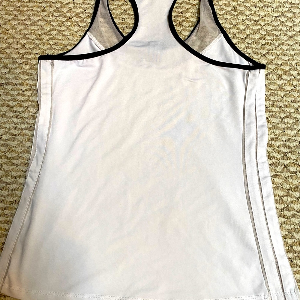 Lucky in love athlete tank top, very cute. Size small